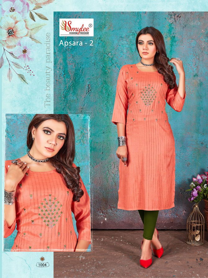 Smylee Apsara 2 Latest Ethnic Wear Designer Long Kurti Collection